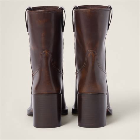 Sienna Fumé Leather Boots 